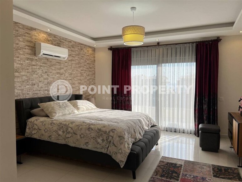 Furnished duplex 150 m² with sea view in Kargicak, 300 m from the beach-id-9896-photo-6