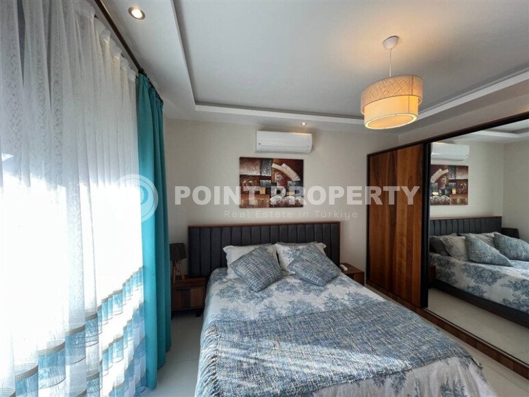 Furnished duplex 150 m² with sea view in Kargicak, 300 m from the beach-id-9896-photo-8