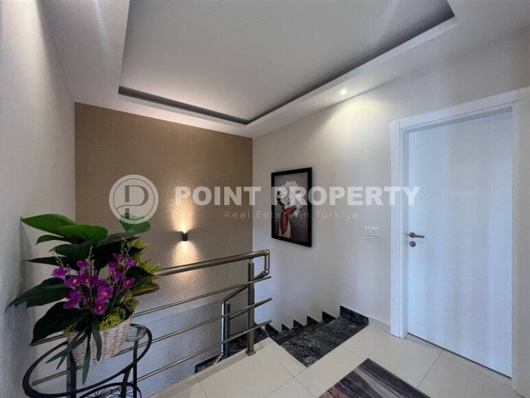 Меблированный дуплекс 150 м² с видом на море в Каргыджаке, в 300 м от пляжа-id-9896-фото-9