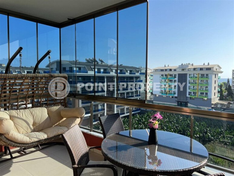 Furnished duplex 150 m² with sea view in Kargicak, 300 m from the beach-id-9896-photo-15