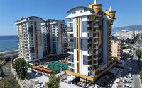 2+1 apartment with direct sea view in an ultra-modern complex on the first coastline in Mahmutlar-id-9898-photo-14