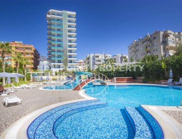 Studio apartment with sea view in a complex on the first coastline in the center of Mahmutlar-id-9899-photo-1