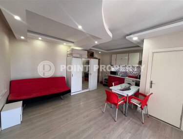 Квартира-студия с видом на море в комплексе на первой береговой линии в центре Махмутлара-id-9899-фото-3