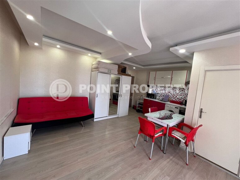 Квартира-студия с видом на море в комплексе на первой береговой линии в центре Махмутлара-id-9899-фото-4