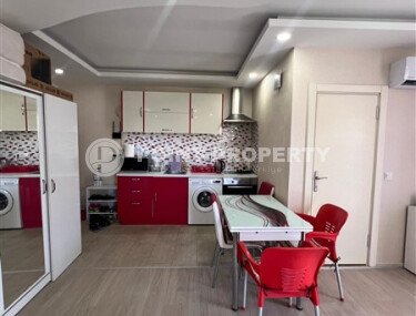 Квартира-студия с видом на море в комплексе на первой береговой линии в центре Махмутлара-id-9899-фото-5