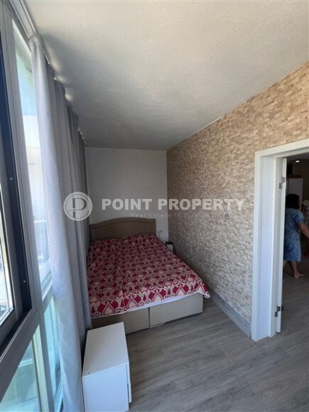 Квартира-студия с видом на море в комплексе на первой береговой линии в центре Махмутлара-id-9899-фото-9