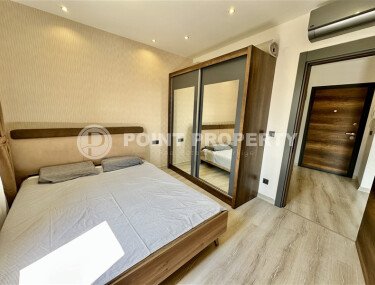 Срочная продажа квартиры 1+1 с мебелью в комплексе с отельной инфраструктурой в Махмутларе-id-9906-фото-5