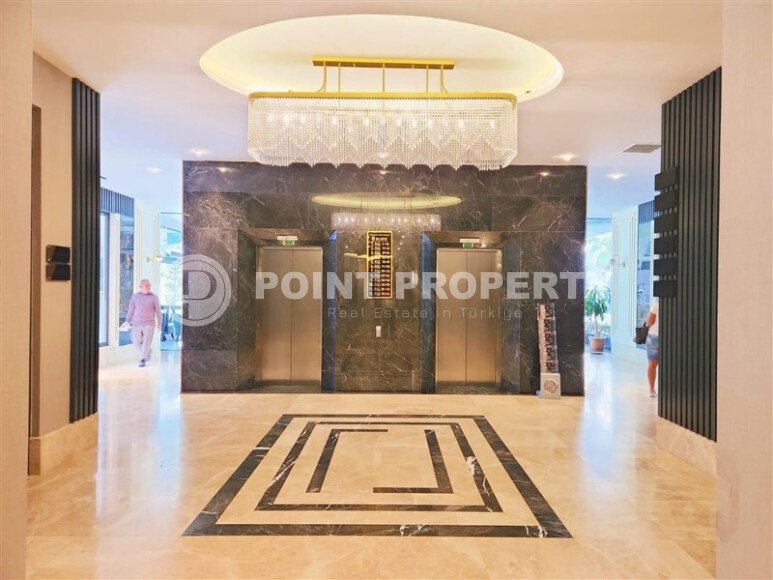 Срочная продажа квартиры 1+1 с мебелью в комплексе с отельной инфраструктурой в Махмутларе-id-9906-фото-12