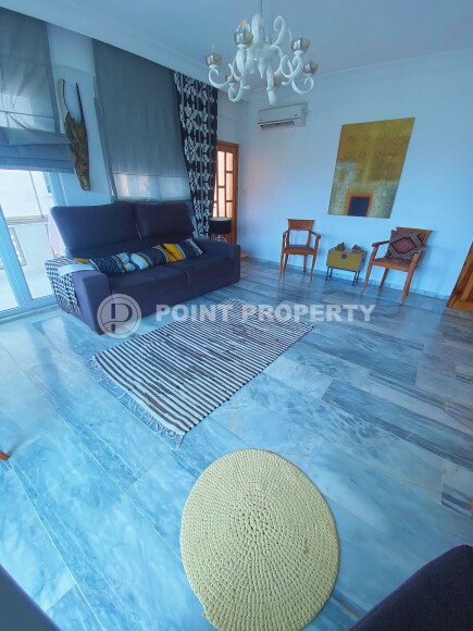 Просторная квартира 2+1 с отдельной кухней — 100 м² в районе Клеопатра, Аланья-id-9909-фото-1