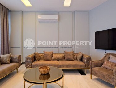 Шикарный дуплекс 3+1 площадью 208 м² с панорамным видом на море и горы в премиальном комплексе Оба, вид на жительство-id-9911-фото-2