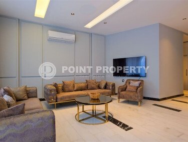 Шикарный дуплекс 3+1 площадью 208 м² с панорамным видом на море и горы в премиальном комплексе Оба, вид на жительство-id-9911-фото-4