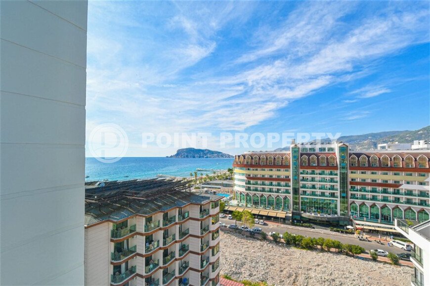 Шикарный дуплекс 3+1 площадью 208 м² с панорамным видом на море и горы в премиальном комплексе Оба, вид на жительство-id-9911-фото-16