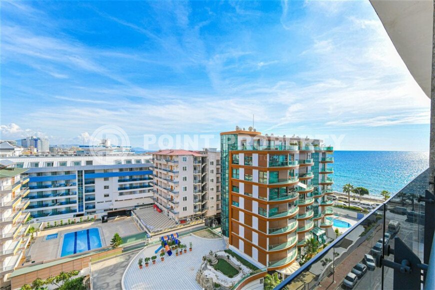 Шикарный дуплекс 3+1 площадью 208 м² с панорамным видом на море и горы в премиальном комплексе Оба, вид на жительство-id-9911-фото-19