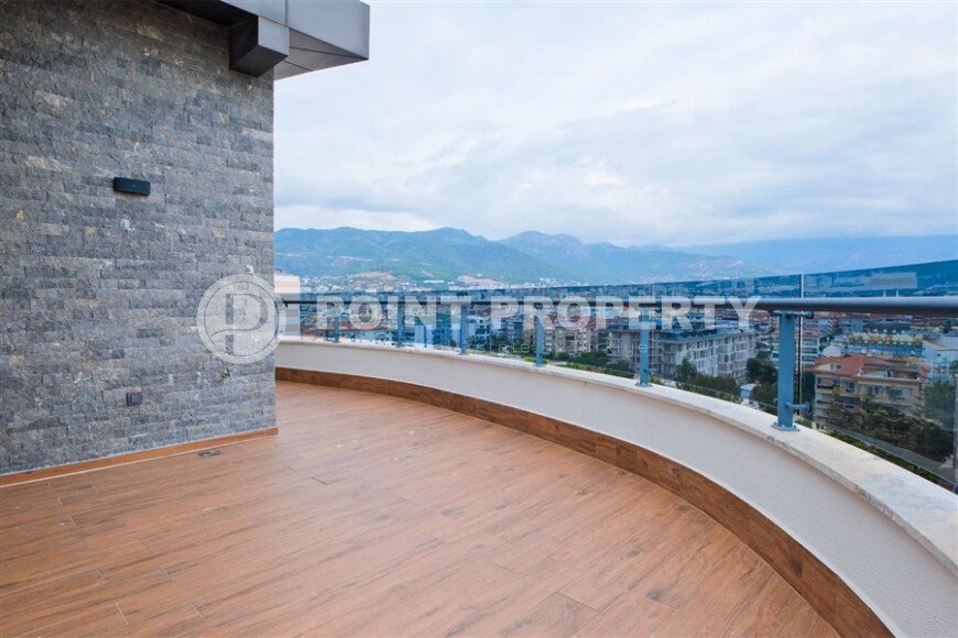 Шикарный дуплекс 3+1 площадью 208 м² с панорамным видом на море и горы в премиальном комплексе Оба, вид на жительство-id-9911-фото-24