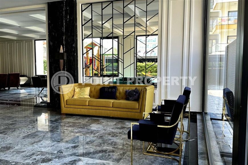 Шикарный дуплекс 3+1 площадью 208 м² с панорамным видом на море и горы в премиальном комплексе Оба, вид на жительство-id-9911-фото-32