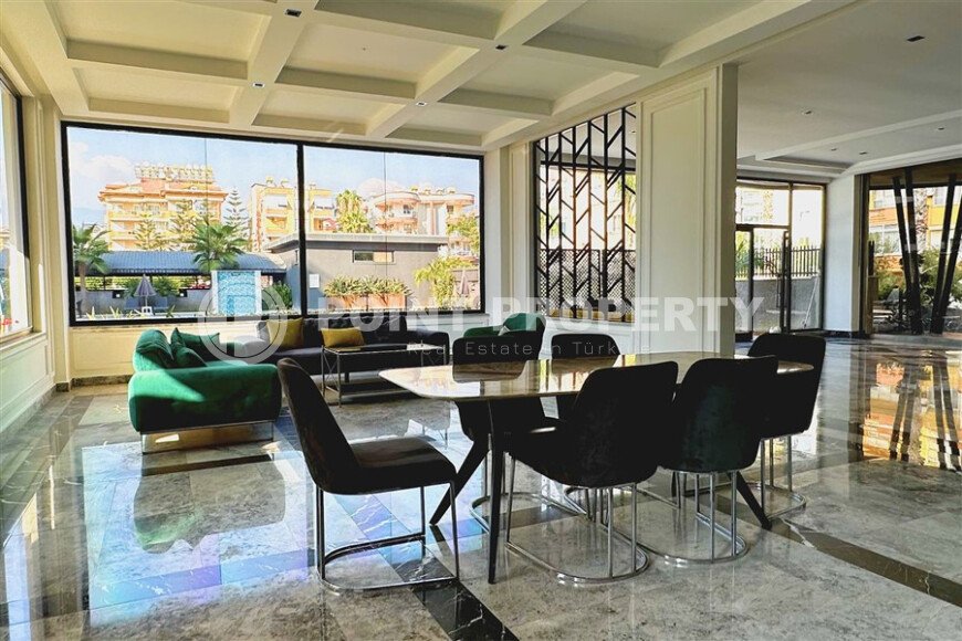 Шикарный дуплекс 3+1 площадью 208 м² с панорамным видом на море и горы в премиальном комплексе Оба, вид на жительство-id-9911-фото-34