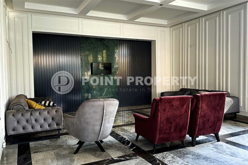 Шикарный дуплекс 3+1 площадью 208 м² с панорамным видом на море и горы в премиальном комплексе Оба, вид на жительство-id-9911-фото-35