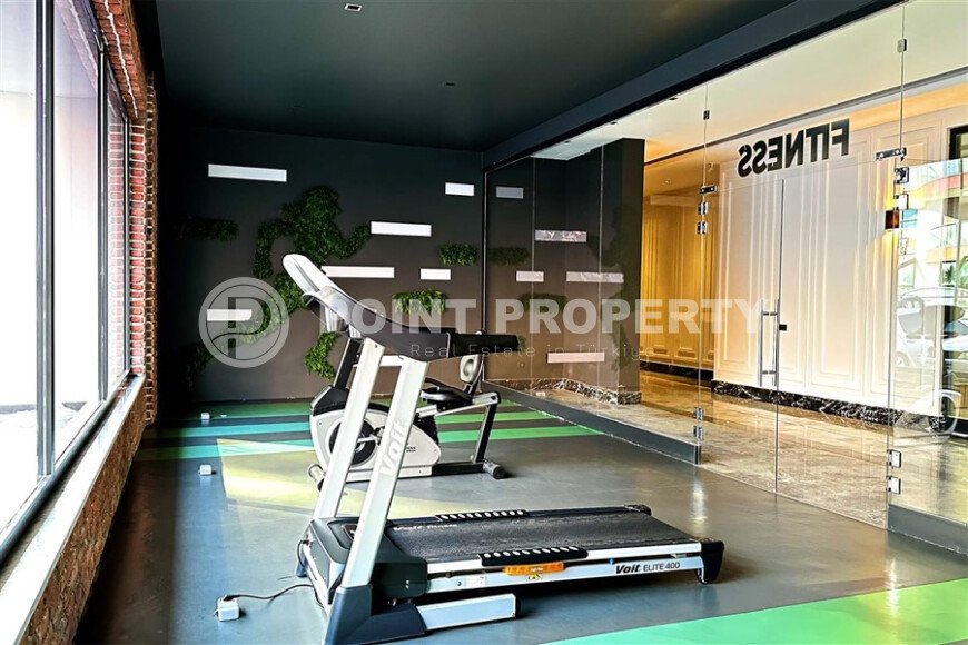 Шикарный дуплекс 3+1 площадью 208 м² с панорамным видом на море и горы в премиальном комплексе Оба, вид на жительство-id-9911-фото-39