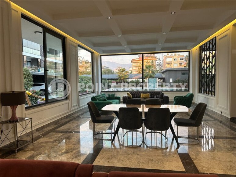 Квартира 2+1 85 м² с видом на море и гражданством в районе Оба, первая линия-id-9912-фото-2