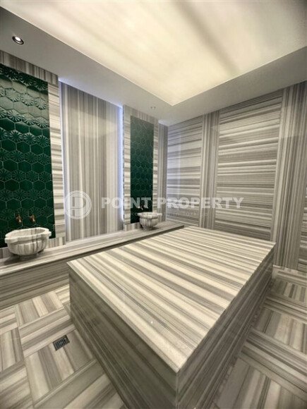 Квартира 2+1 85 м² с видом на море и гражданством в районе Оба, первая линия-id-9912-фото-4