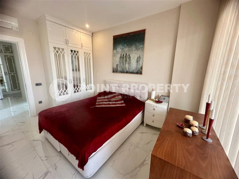 Квартира 2+1 85 м² с видом на море и гражданством в районе Оба, первая линия-id-9912-фото-6