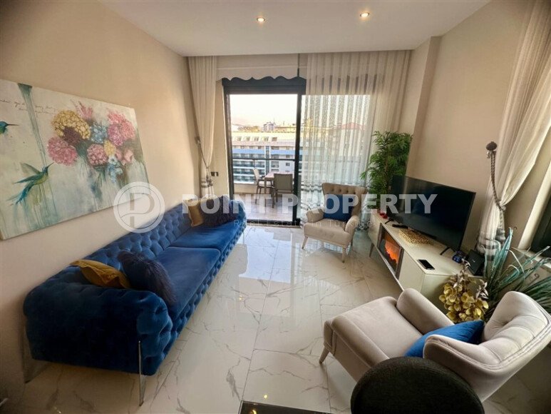 Квартира 2+1 85 м² с видом на море и гражданством в районе Оба, первая линия-id-9912-фото-9