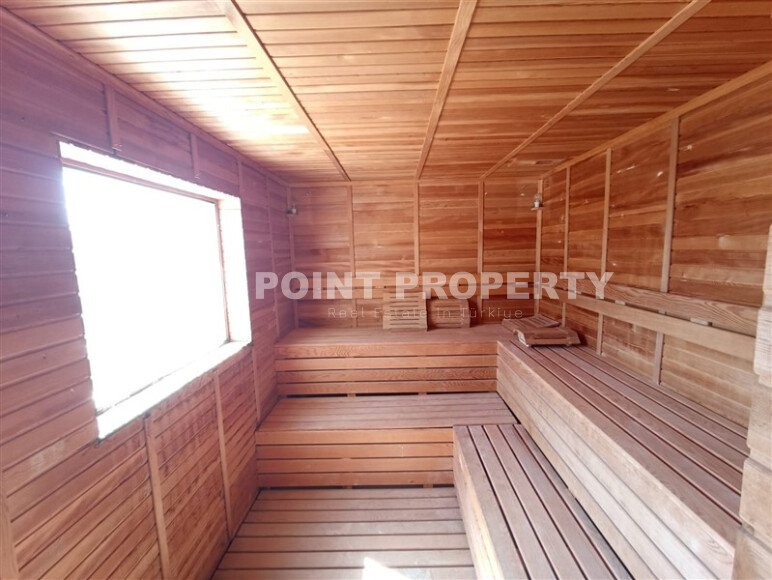 Район Махмутлар. Квартира 2+1, 115 м², 2015 года, до моря 800 м, до центра 500 м, меблирована, с двумя балконами и видом на бассейн.-id-9913-фото-10