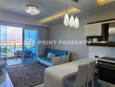 Комфортабельная квартира 1+1 с видами на горы и море в Махмутларе – 70 м²-id-9914-фото-2