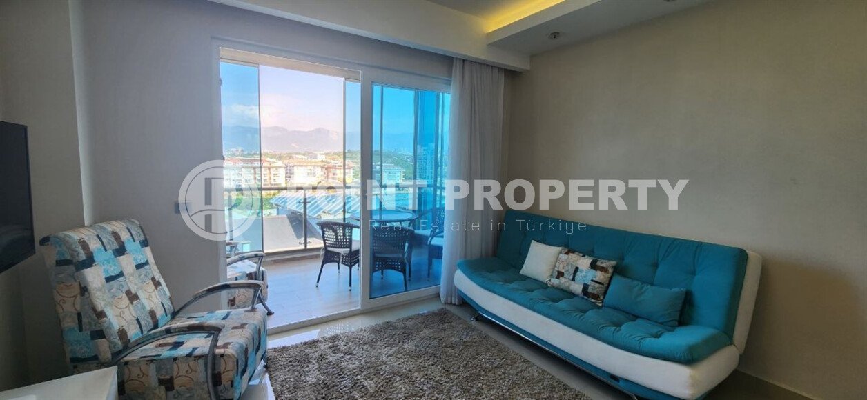 Комфортабельная квартира 1+1 с видами на горы и море в Махмутларе – 70 м²-id-9914-фото-4