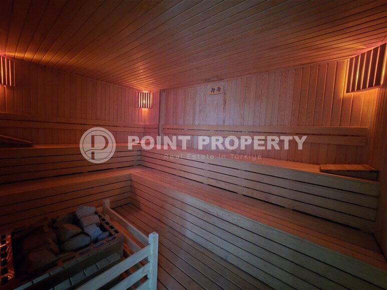 Светлая квартира 1+1 площадью 50 м² с видом на горы в жилом комплексе 2022 года в районе Каргыджак-id-9931-фото-10