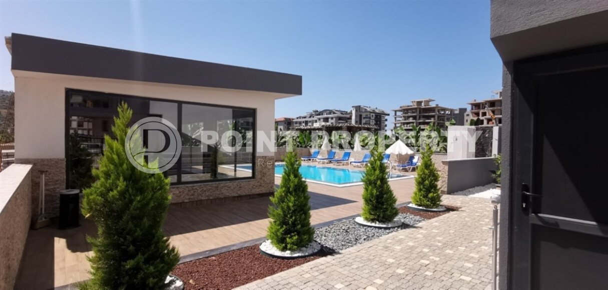 Уютная квартира 1+1 площадью 55 м² с видом на море в жилом комплексе 2024 года в районе Каргыджак-id-9935-фото-7