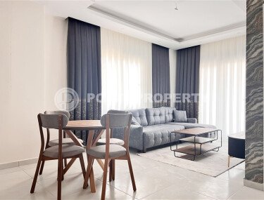 Стильная квартира 1+1 площадью 55 м² в меблированном виде в жилом комплексе 2023 года в районе Махмутлар-id-9936-фото-1