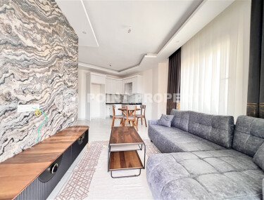 Стильная квартира 1+1 площадью 55 м² в меблированном виде в жилом комплексе 2023 года в районе Махмутлар-id-9936-фото-2