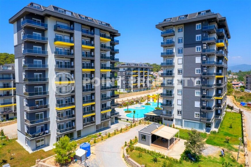 Стильная квартира 55 м² район Авсаллар-id-9940-фото-9