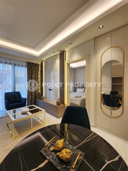 Stylish apartment 50 m² in Mahmutlar area in a prestigious complex on the first line with partial sea view-id-9947-photo-4