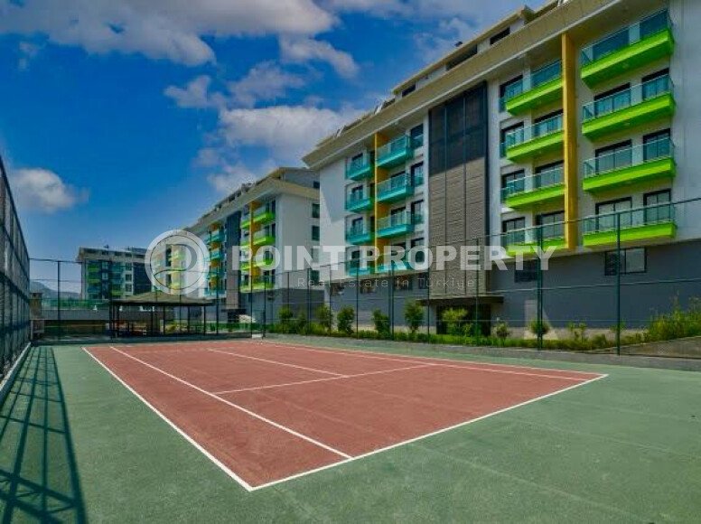 1+1 apartment 55 m² 100 meters from the sea in Kargicak-id-9958-photo-1