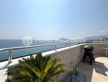 Spacious duplex 200 m² with panoramic view of the sea and Kale in the Tosmur area-id-9963-photo-9