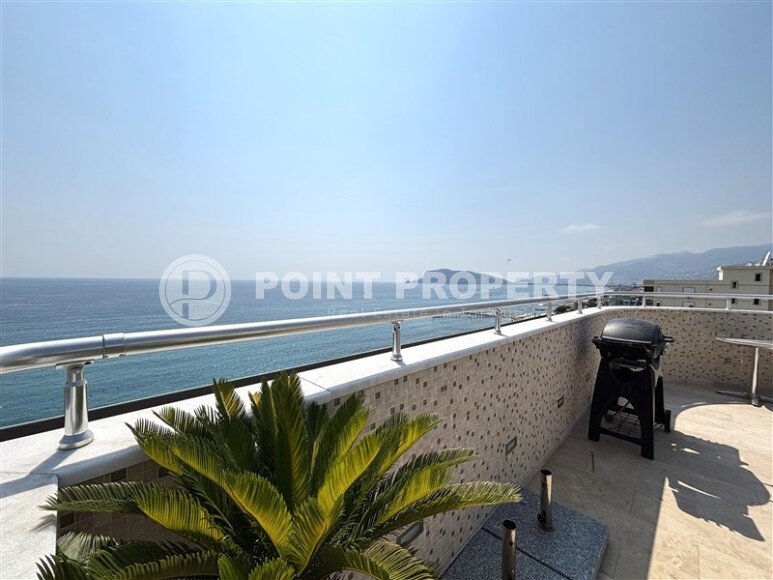 Spacious duplex 200 m² with panoramic view of the sea and Kale in the Tosmur area-id-9963-photo-1