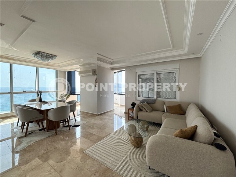 Spacious duplex 200 m² with panoramic view of the sea and Kale in the Tosmur area-id-9963-photo-2