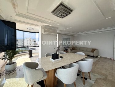 Spacious duplex 200 m² with panoramic view of the sea and Kale in the Tosmur area-id-9963-photo-4