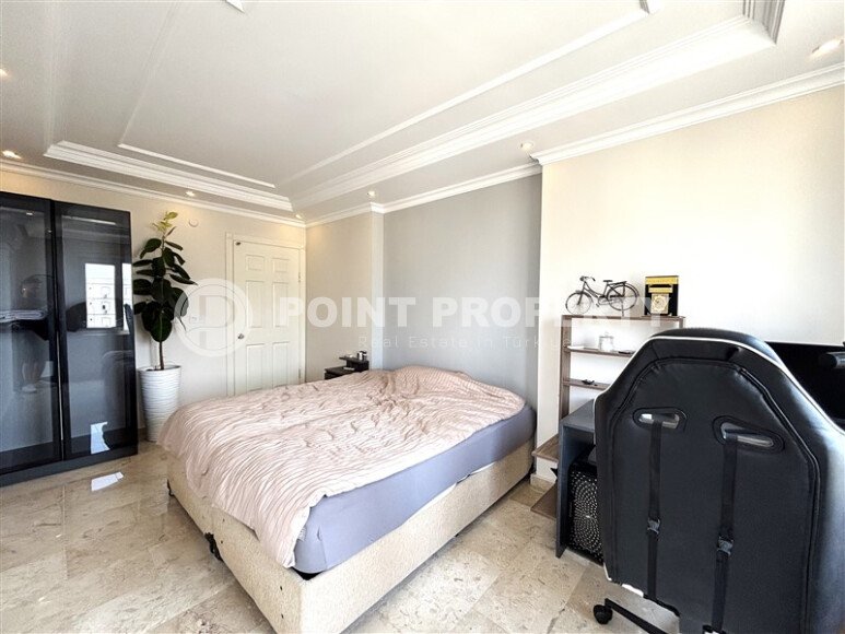 Spacious duplex 200 m² with panoramic view of the sea and Kale in the Tosmur area-id-9963-photo-7