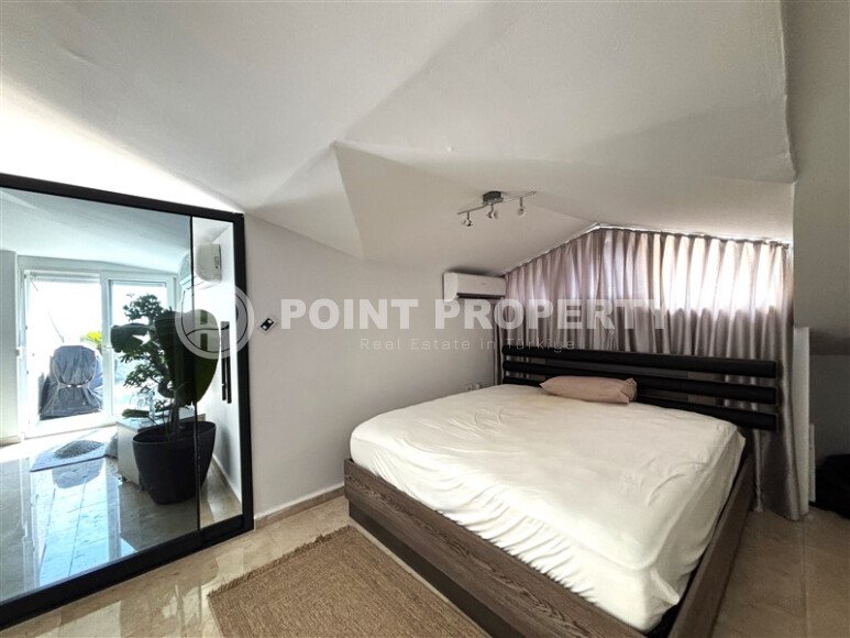 Spacious duplex 200 m² with panoramic view of the sea and Kale in the Tosmur area-id-9963-photo-11