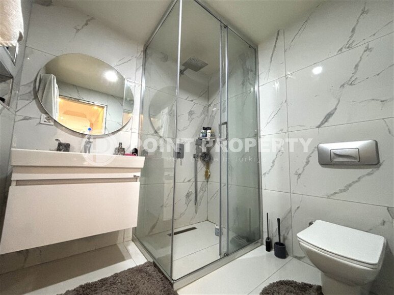 Spacious duplex 200 m² with panoramic view of the sea and Kale in the Tosmur area-id-9963-photo-14