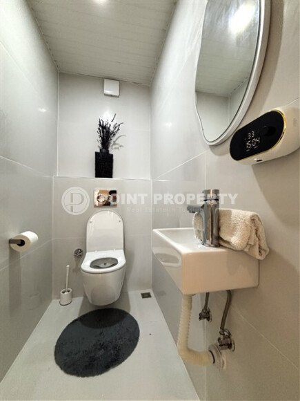 Spacious duplex 200 m² with panoramic view of the sea and Kale in the Tosmur area-id-9963-photo-15