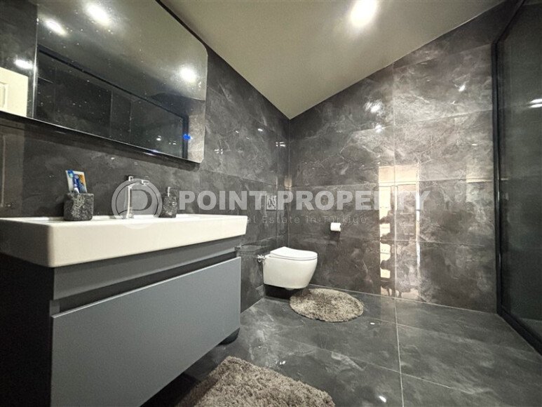 Spacious duplex 200 m² with panoramic view of the sea and Kale in the Tosmur area-id-9963-photo-16