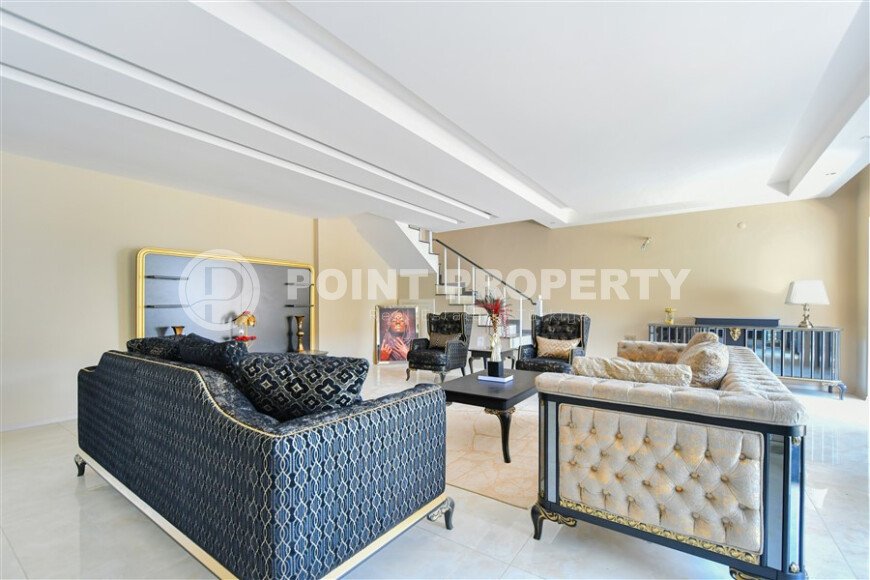 Меблированный дуплекс 3+1 с видом на море, 160 м², район Каргыджак-id-9966-фото-3