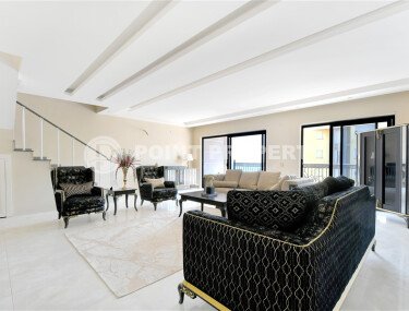 Меблированный дуплекс 3+1 с видом на море, 160 м², район Каргыджак-id-9966-фото-5