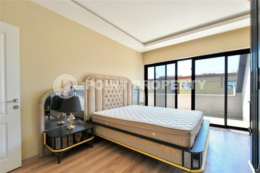 Меблированный дуплекс 3+1 с видом на море, 160 м², район Каргыджак-id-9966-фото-9