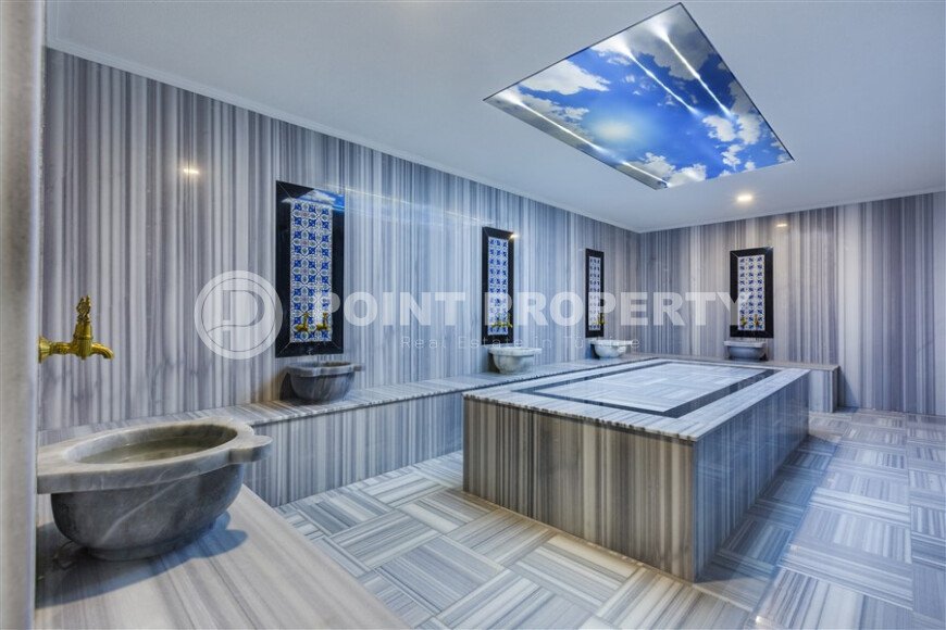 Меблированный дуплекс 3+1 с видом на море, 160 м², район Каргыджак-id-9966-фото-16