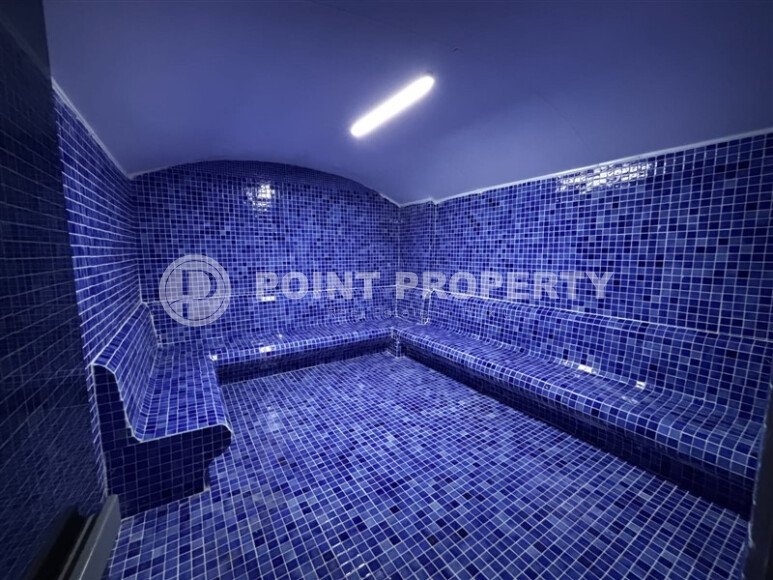 Квартира 1+1 с видом на горы, 59 м², современный комплекс в Махмутларе-id-9969-фото-7